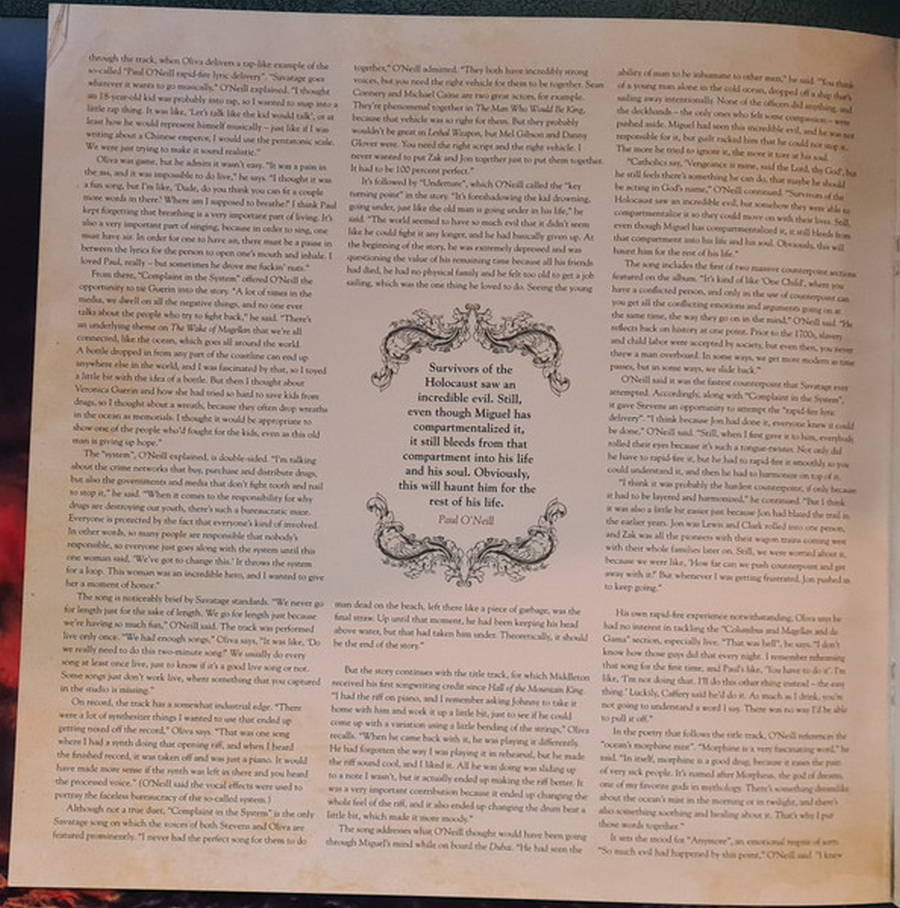 Savatage – The Wake Of Magellan (2LP orange)